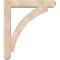Ekena Millwork Thorton Craftsman Smooth Bracket w/ Offset Brace, Douglas Fir, 7 1/2"W x 42"D x 48"H BKT0806X42X48THR04SDF - alternate 4